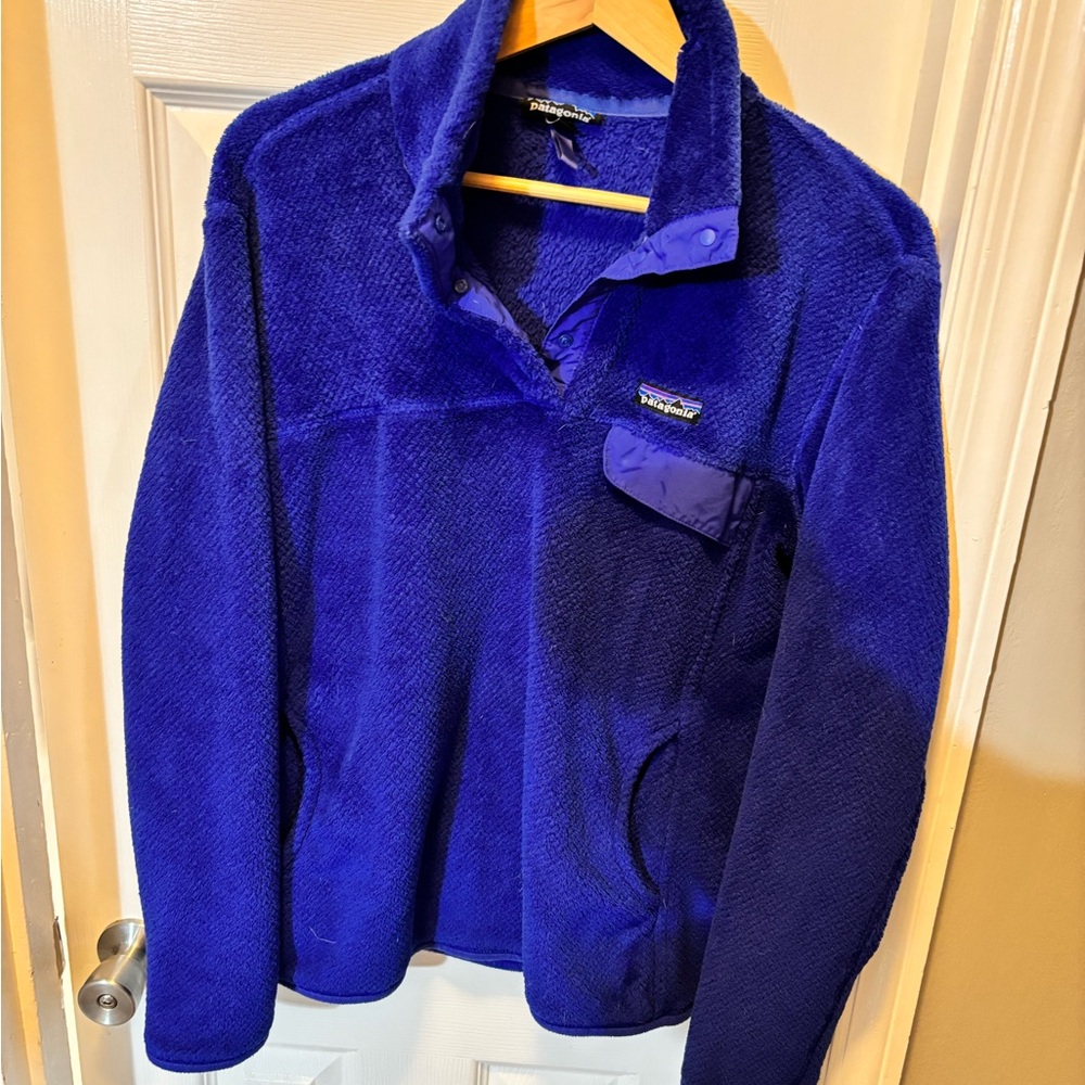 Patagonia Royal Blue Fleece Jacket
